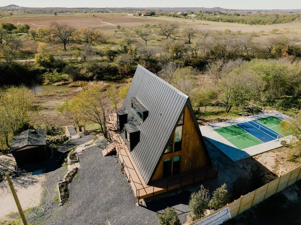 Villa The Pedernales A-Frame à Fredericksburg Extérieur photo