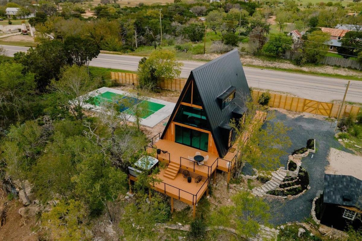 Villa The Pedernales A-Frame à Fredericksburg Extérieur photo